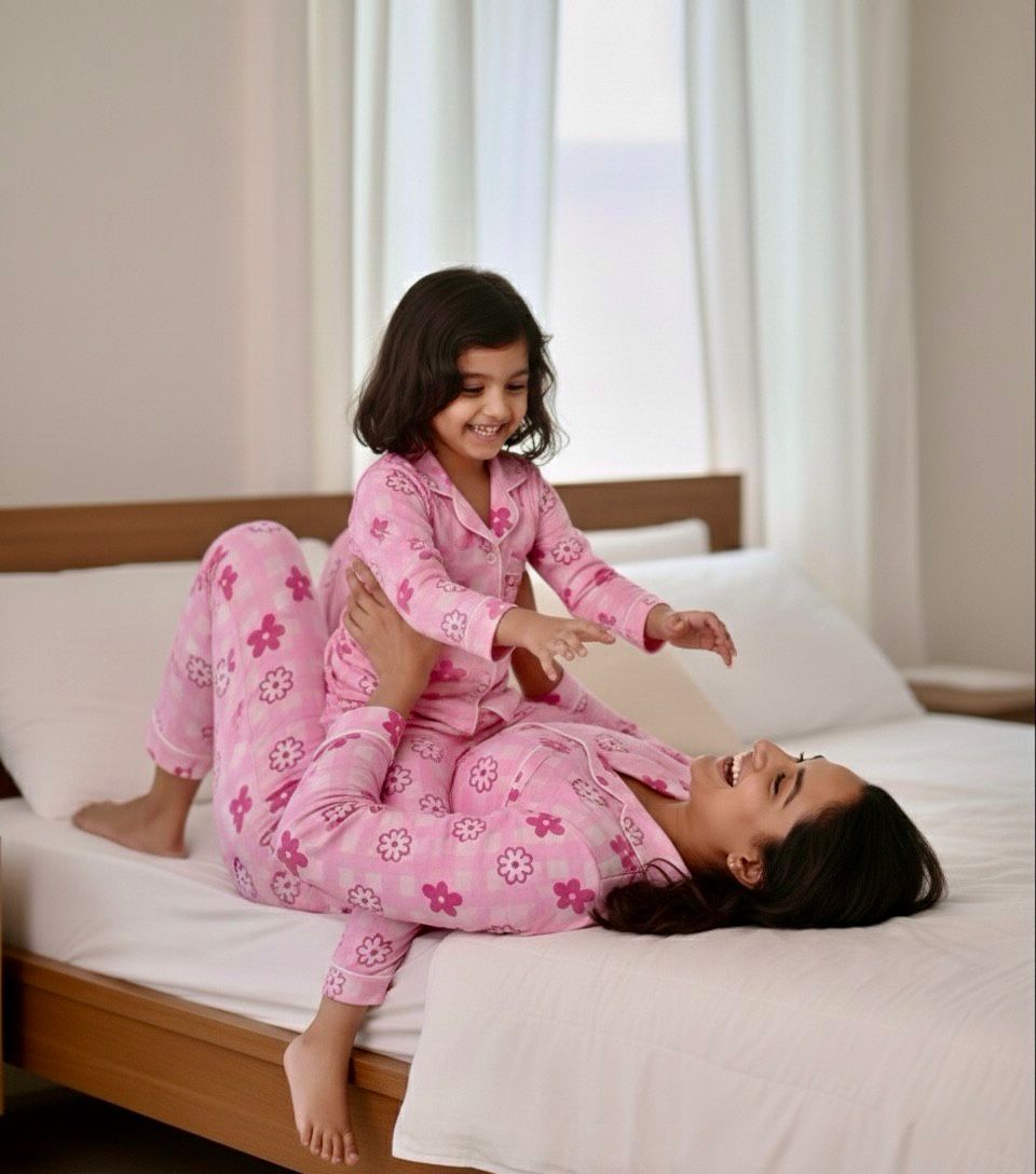Pink Bloom Twinning Set