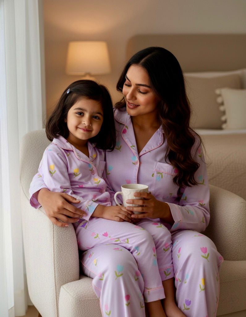 Pastel Petals Twinning Set