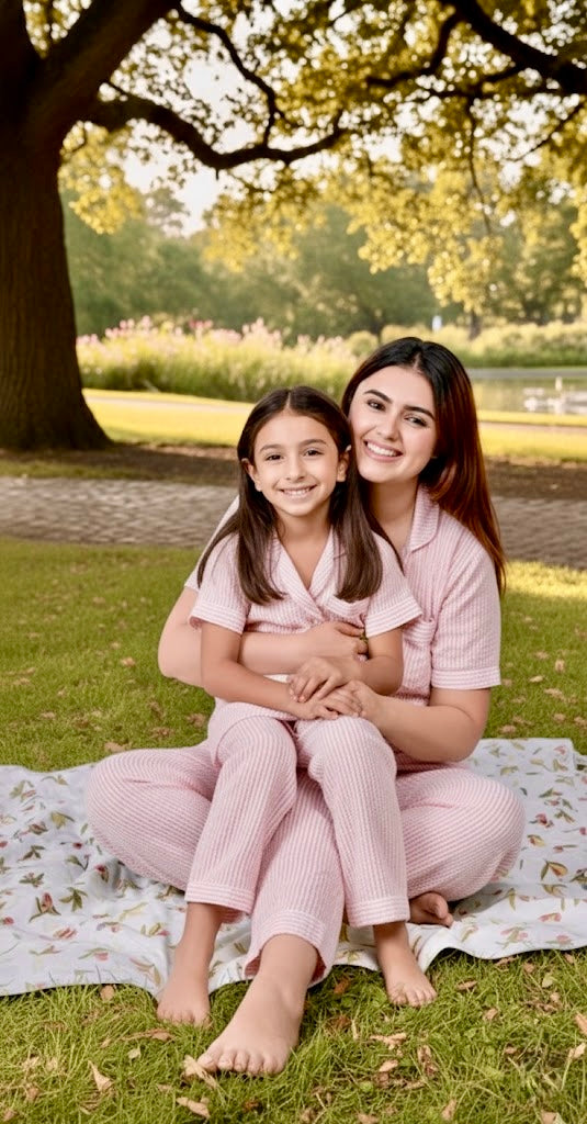 Peach Whisper Twinning Set