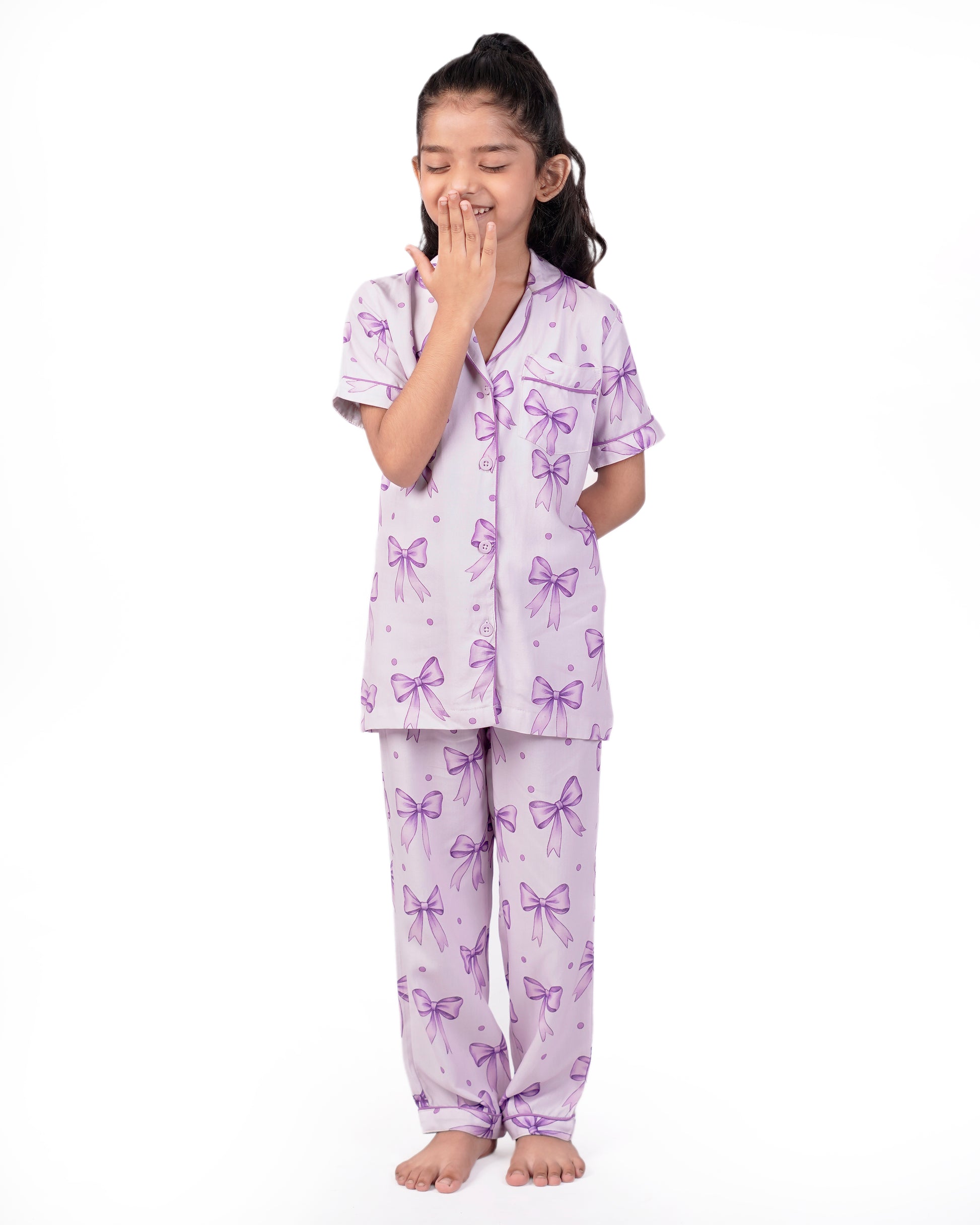 Dreamy Bows Nightsuit Set