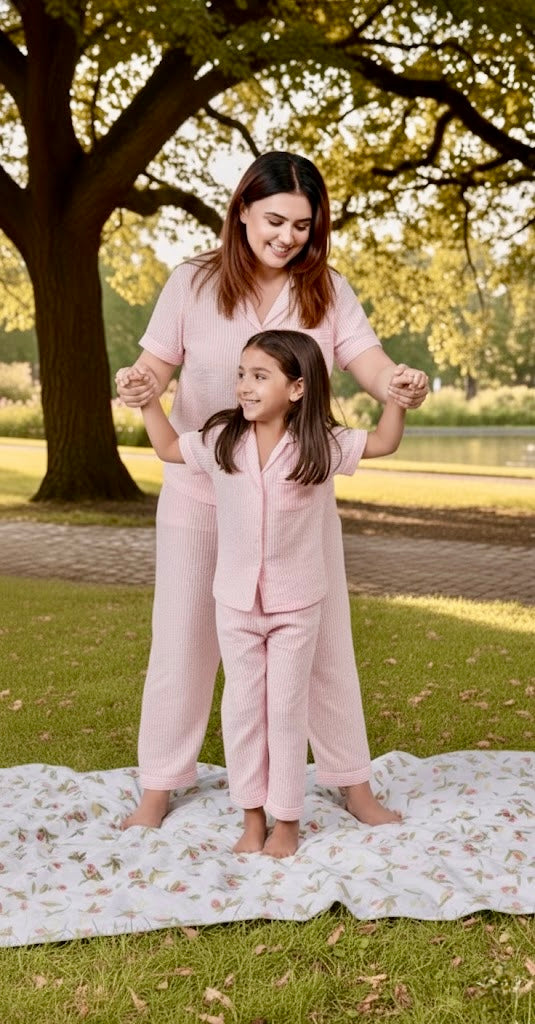 Peach Whisper Twinning Set