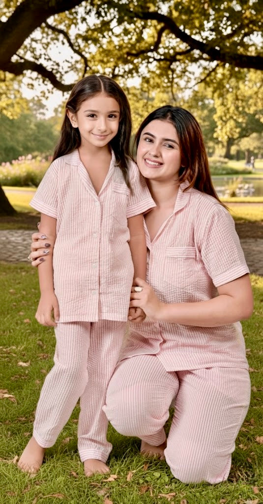 Peach Whisper Twinning Set