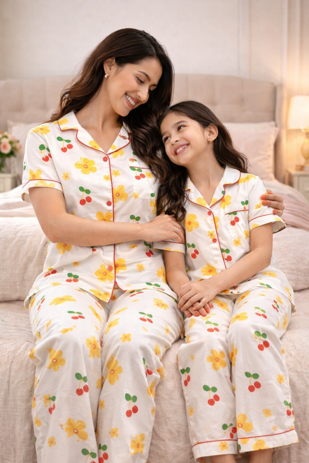 Cherry Bloom Twinning Set