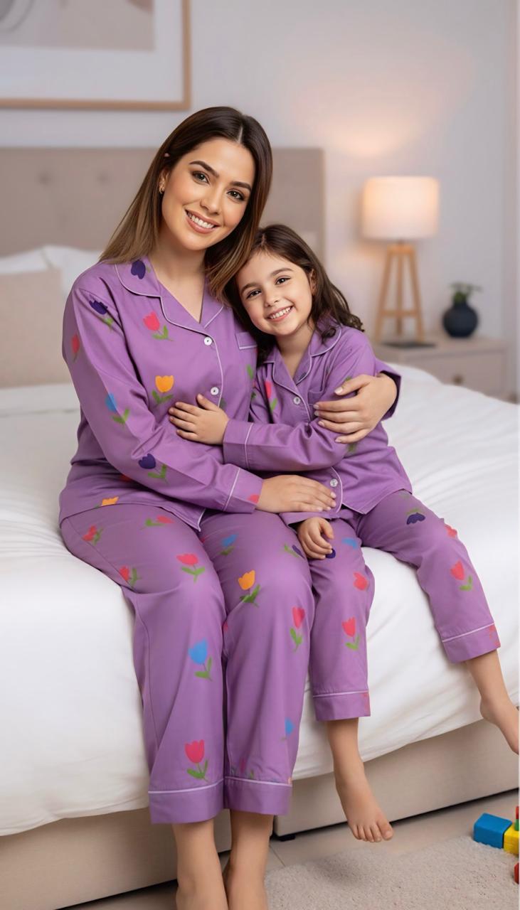 Pastel Petals Twinning Set