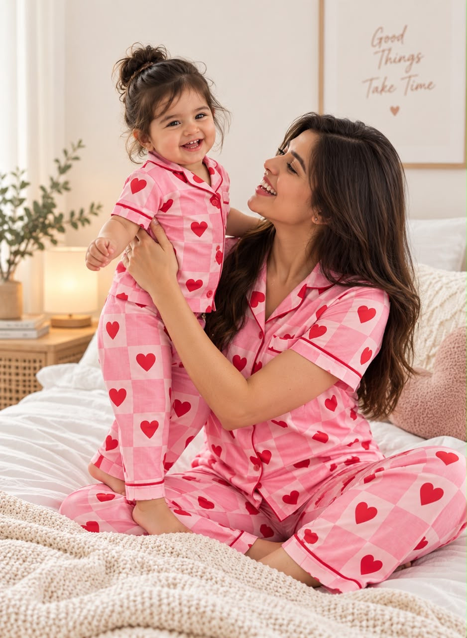 Happy Hearts Twinning Set