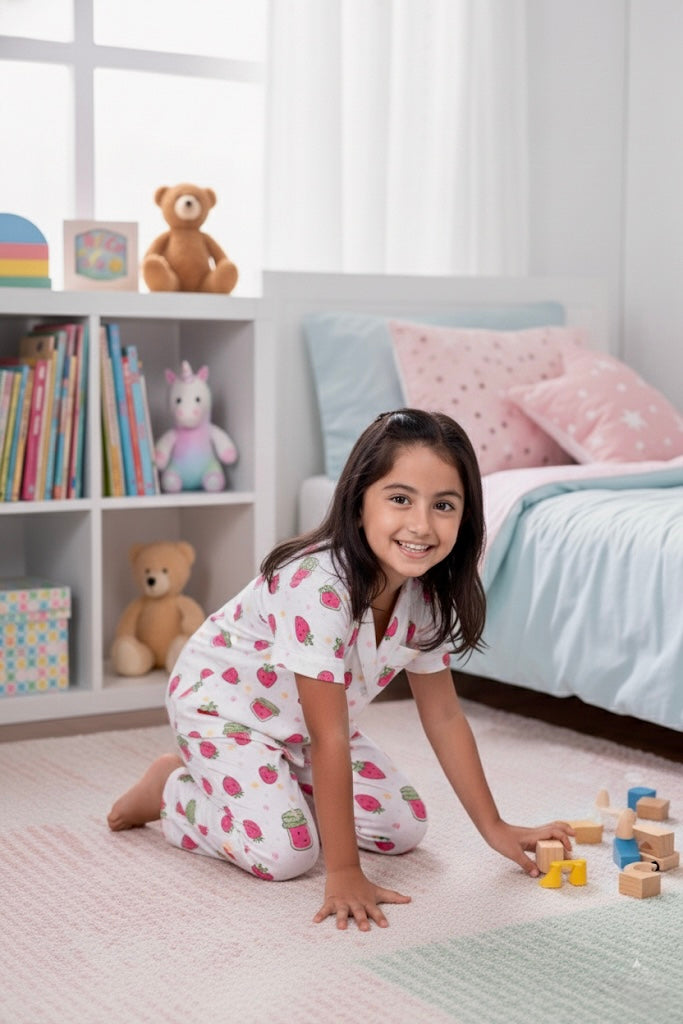 Berry Crush Nightsuit Set