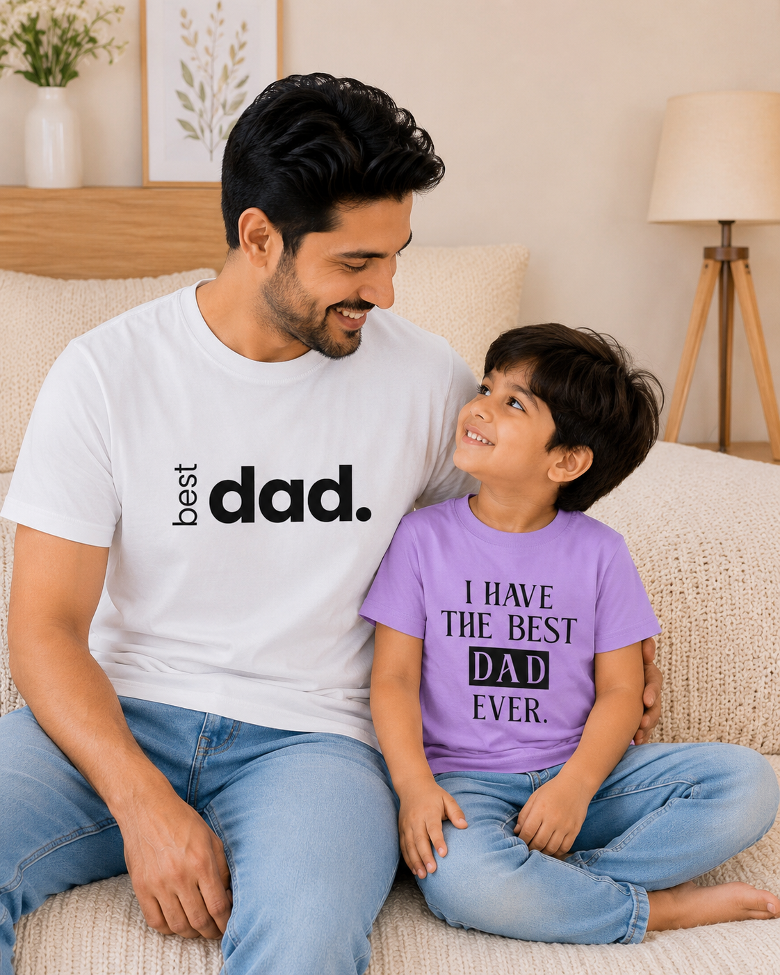 Dad and Son Twinning Tees