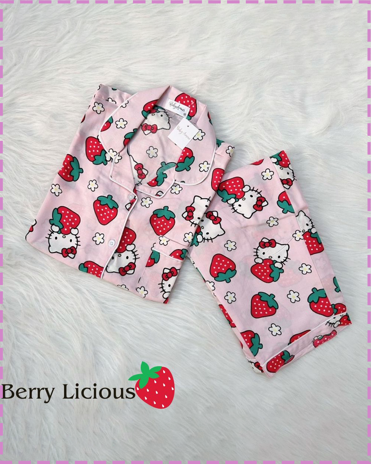 Berry Licious Nightsuit Set BabyAmour