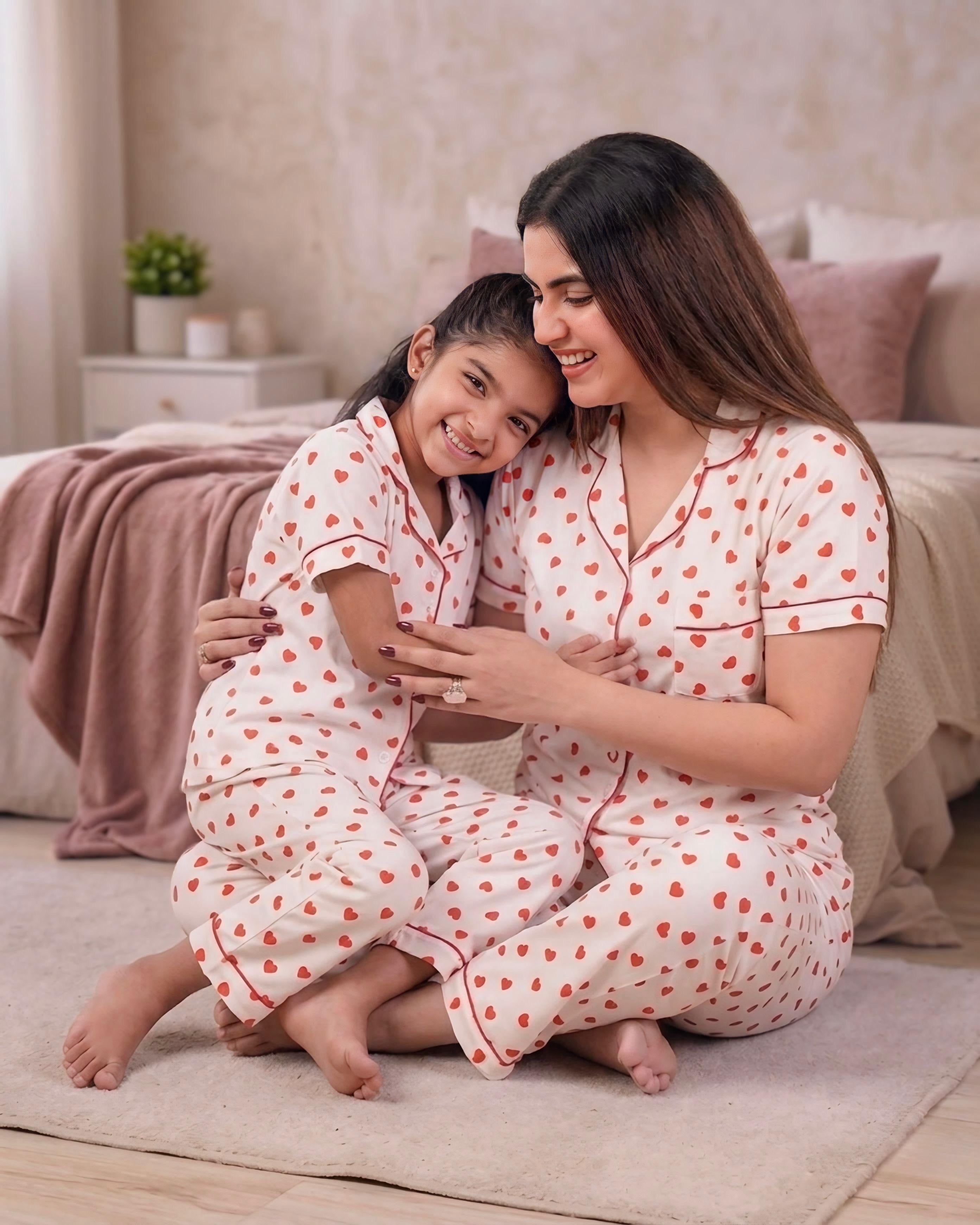 Pop of love twinning set