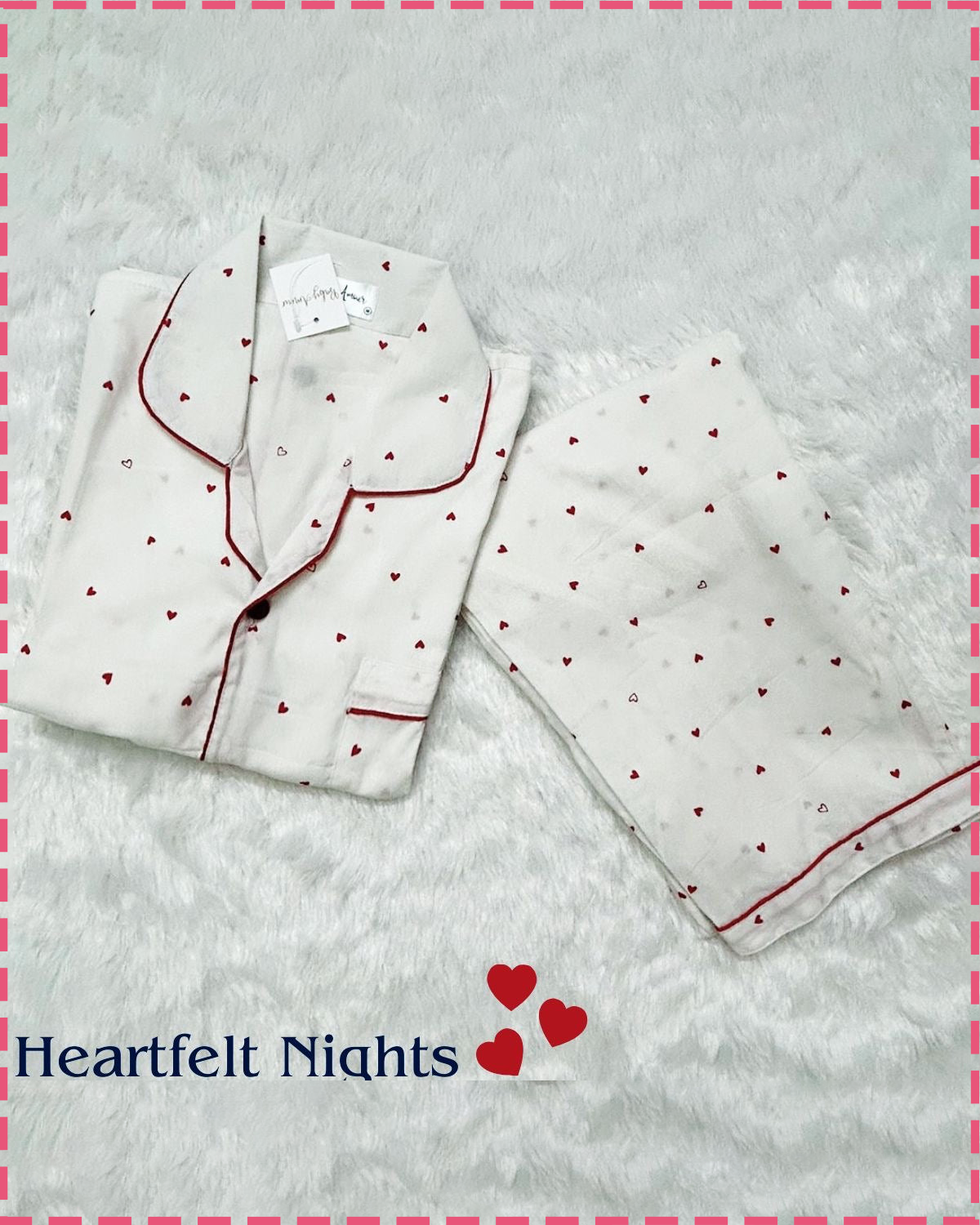 Heartfelt Nightsuit Set BabyAmour