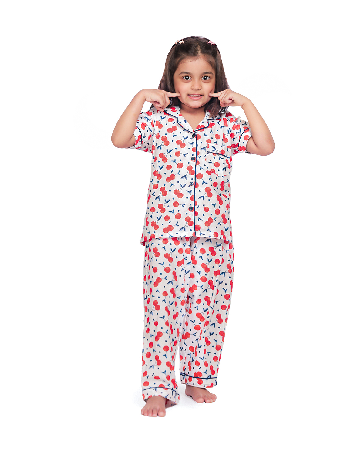 Cherry Whispers Nightsuit Set BabyAmour