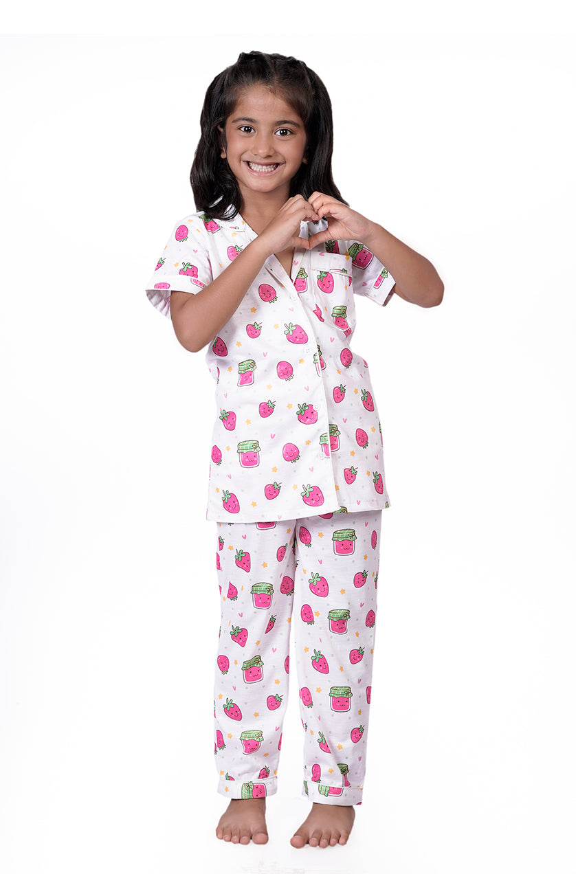 Berry Crush Nightsuit Set BabyAmour