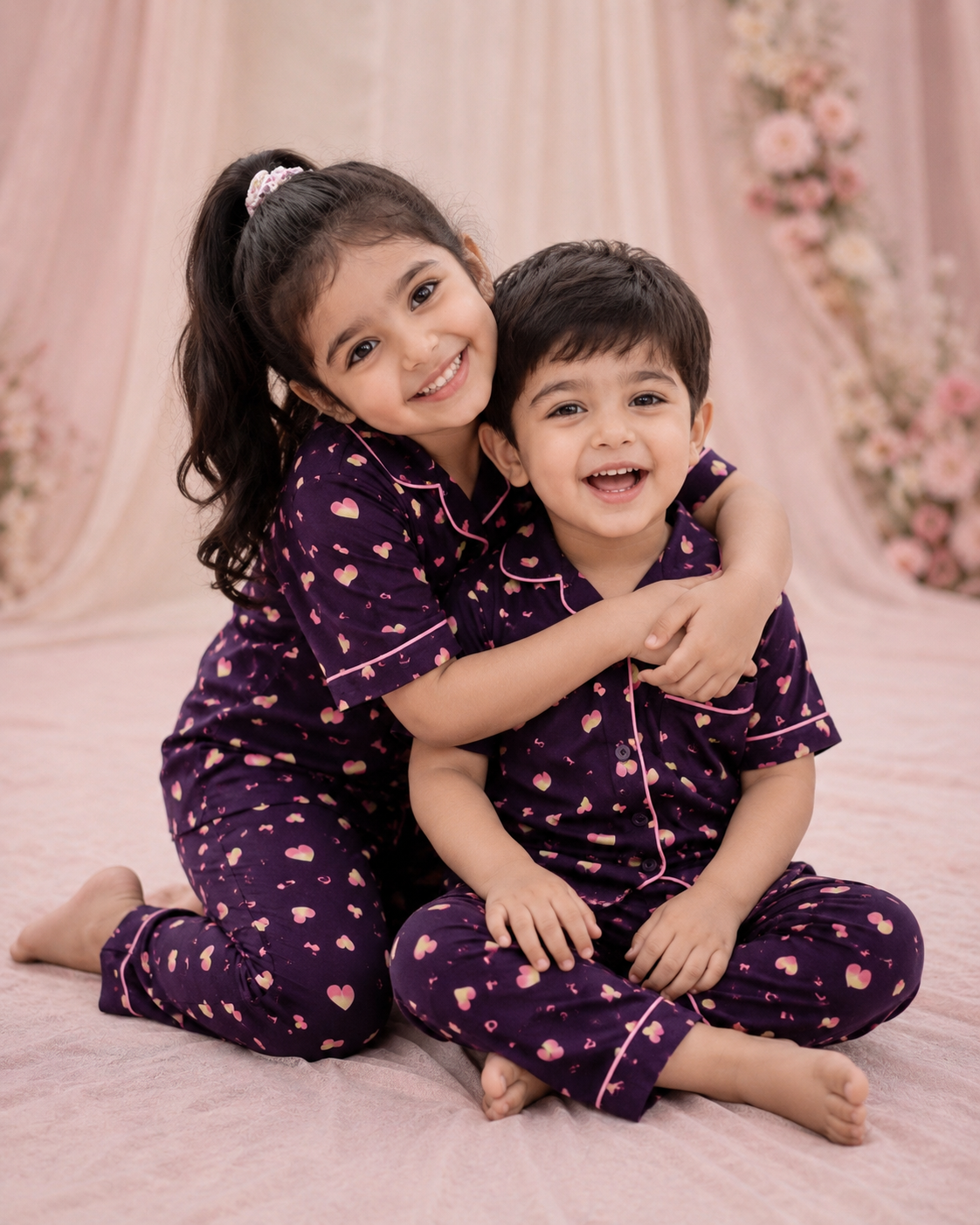 Sweetheart Slumber Sibling Twinning Set | Unisex