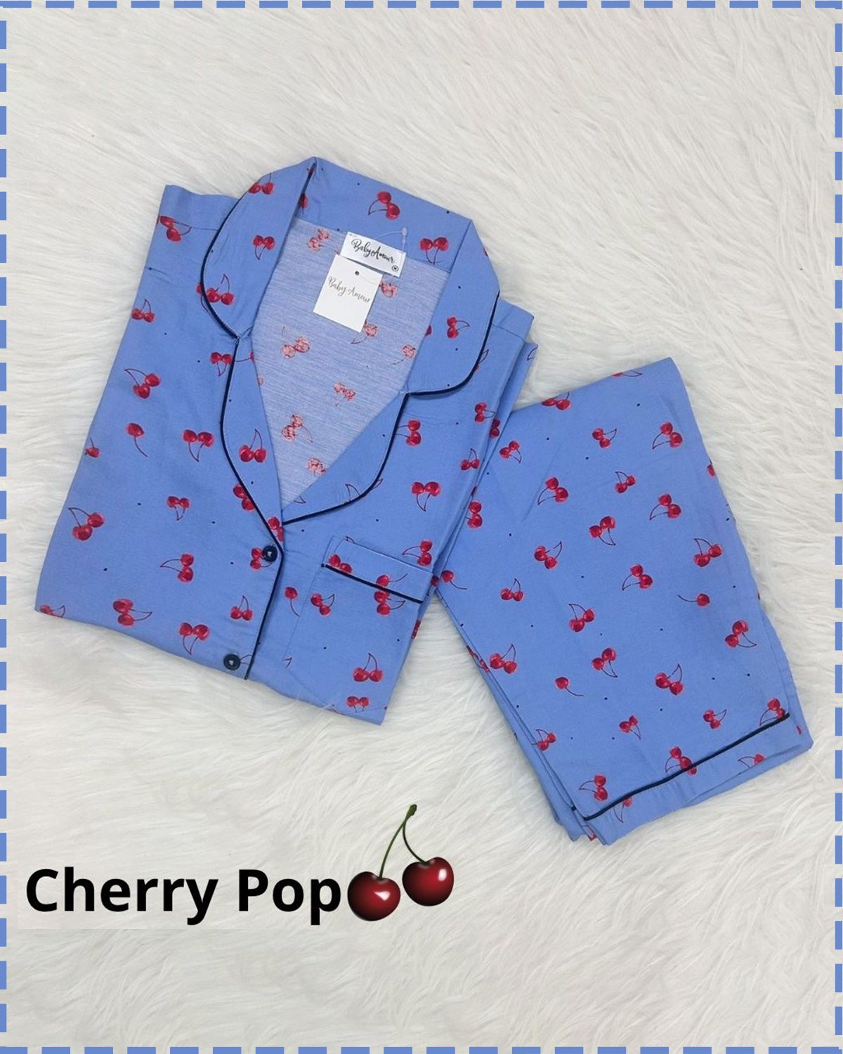 Cherry Pop Nightsuit Set