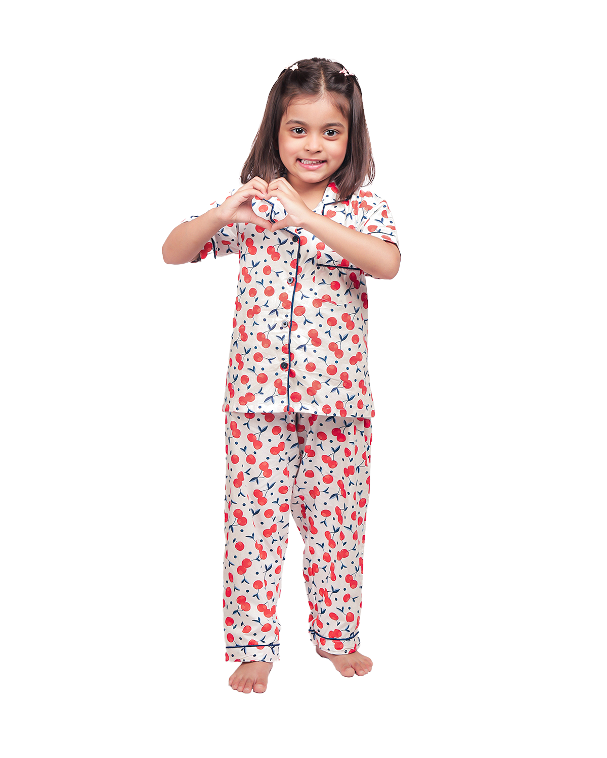 Cherry Whispers Nightsuit Set BabyAmour