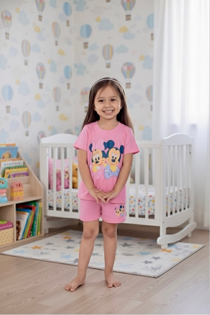 Mighty Mickey & Minnie Shorts Set | Babies