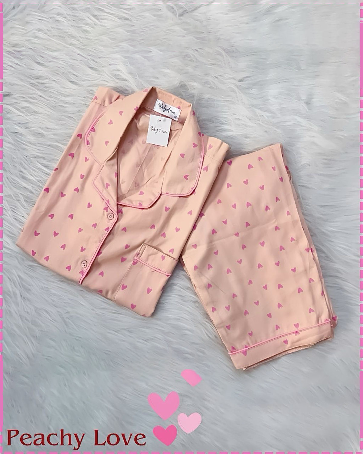 Peachy Love Twinning Set BabyAmour