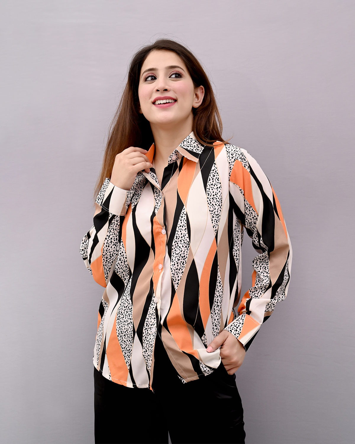 Modern Mosaic | Shirt | Women BabyAmour