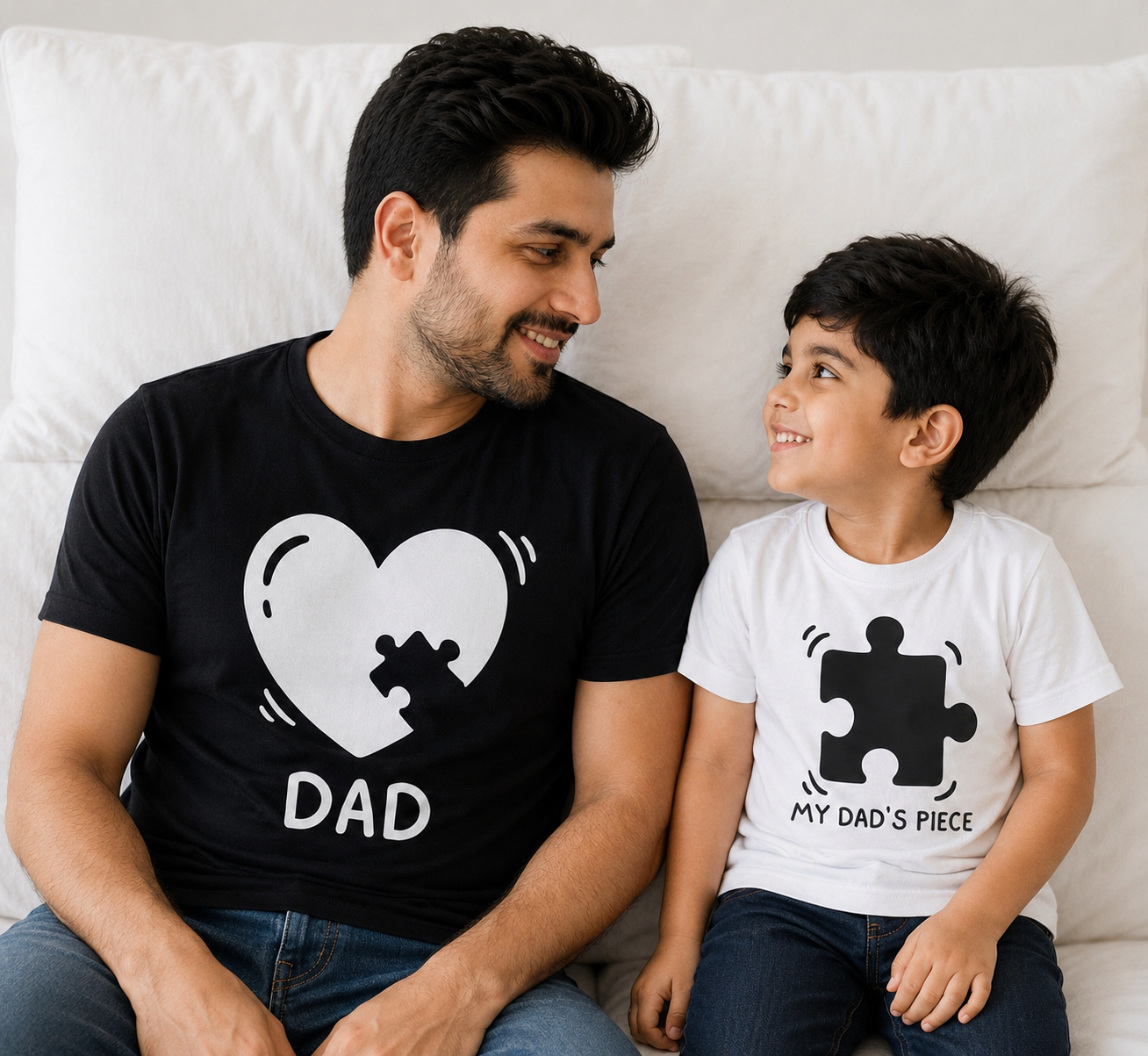 Dad and Son Twinning Tees
