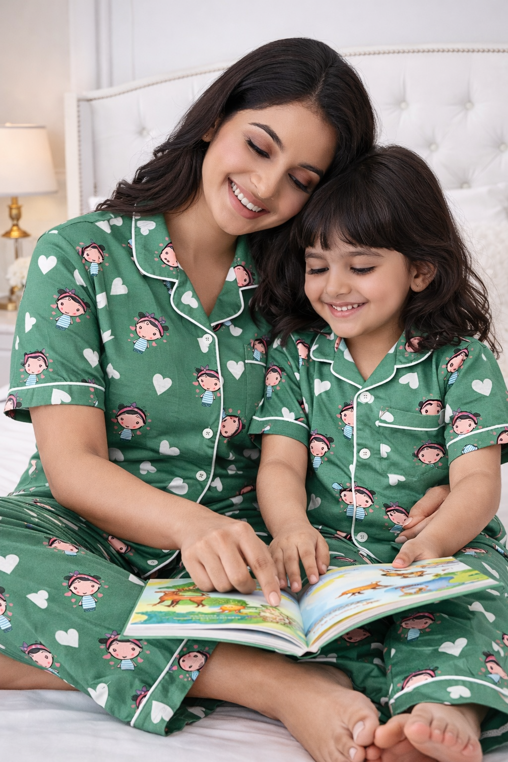 Dreamy Doll Twinning Set|Half Sleeves