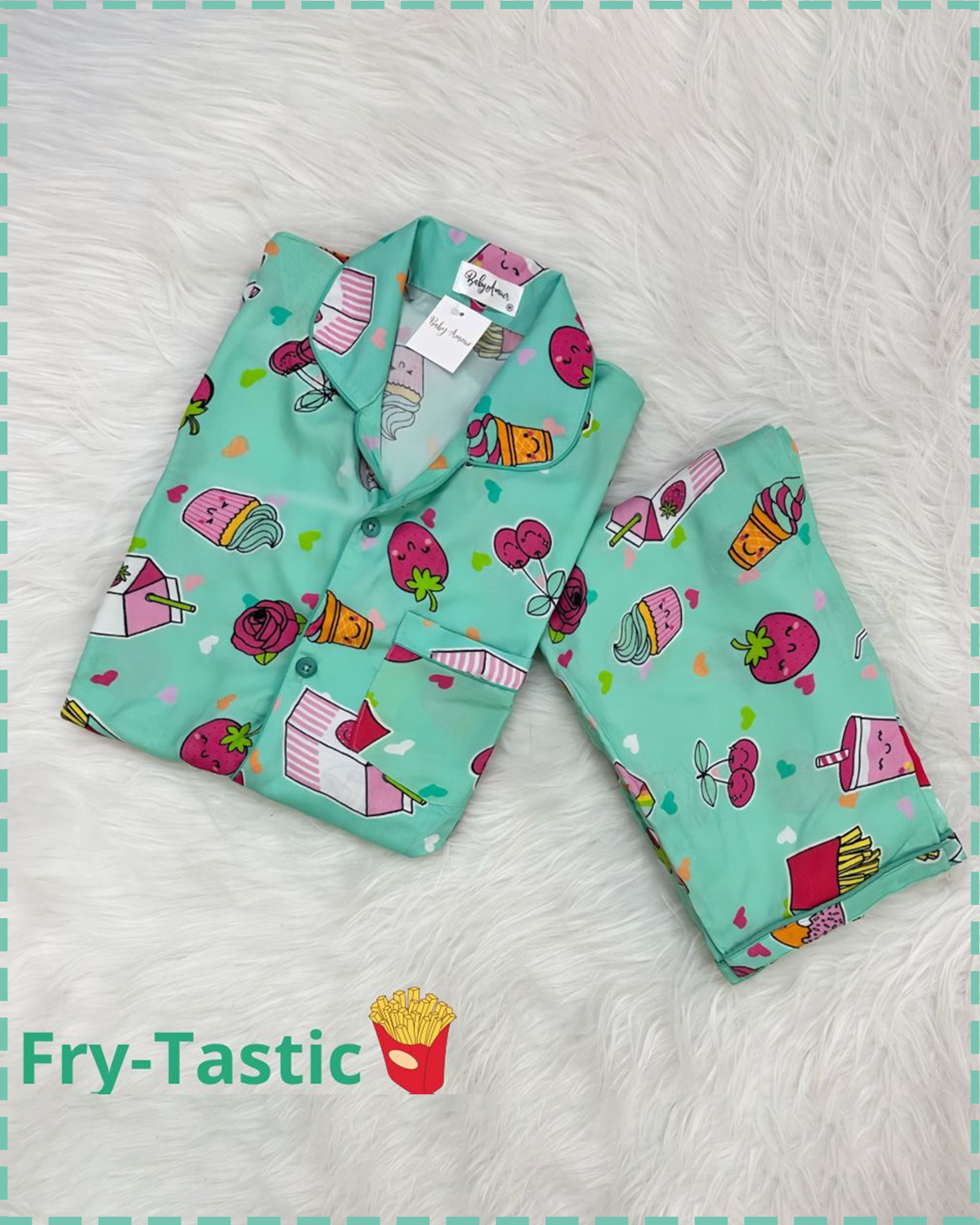 Fry-Tastic Nightsuit Set BabyAmour
