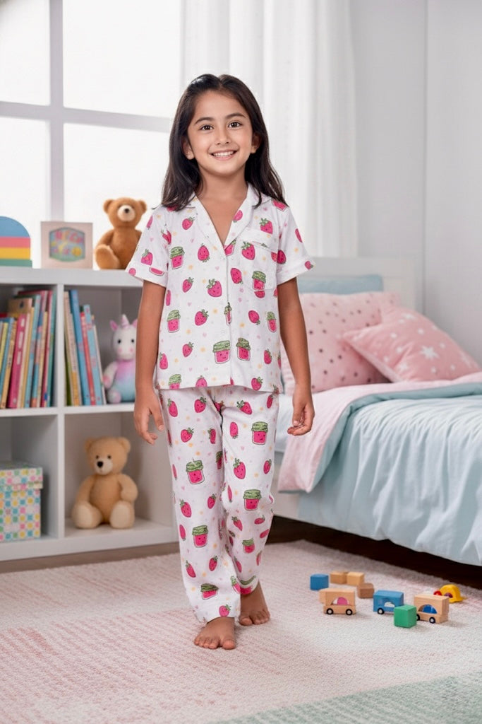 Berry Crush Nightsuit Set