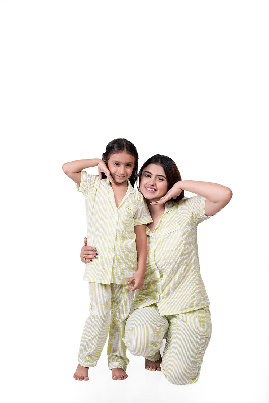 Lime Whisper Twinning Set BabyAmour