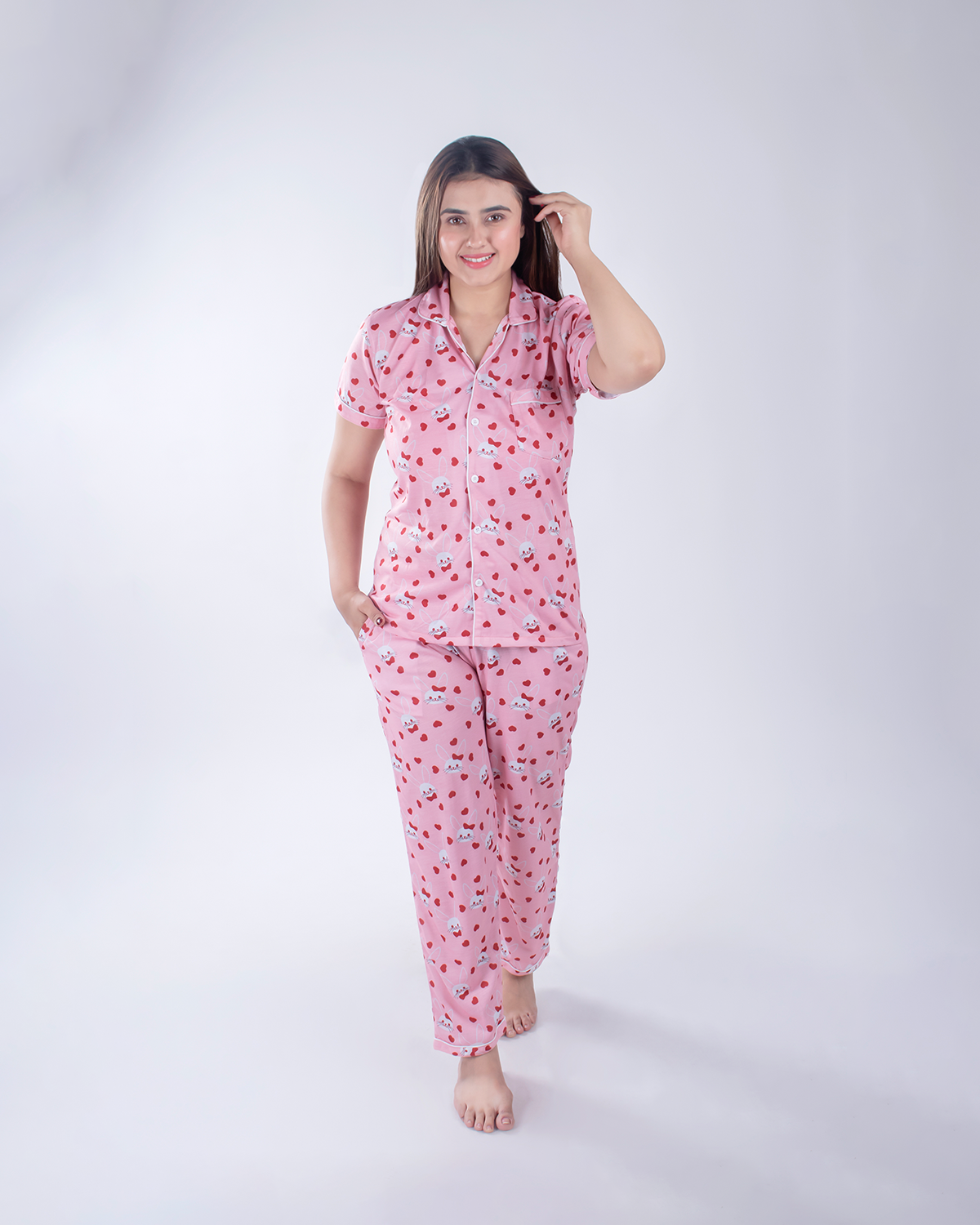 Honey Bunny Nightsuit Set | Women - BabyAmour