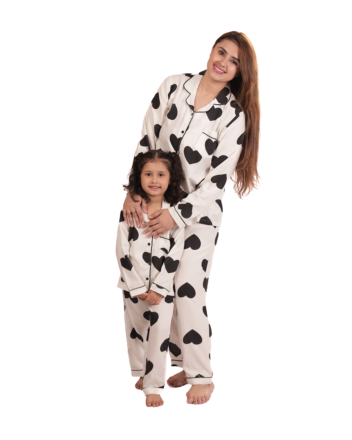 Mystic Hearts Twinning Set | Full Sleeves - BabyAmour