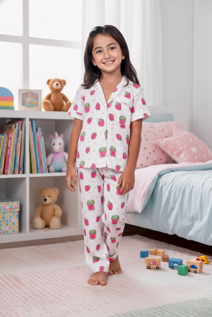 Berry Crush Nightsuit Set