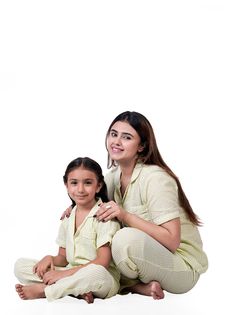 Lime Whisper Twinning Set BabyAmour