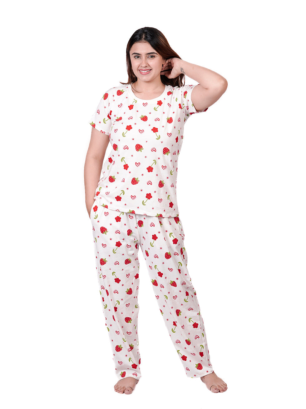 Berry Bloom Nightsuit Set BabyAmour