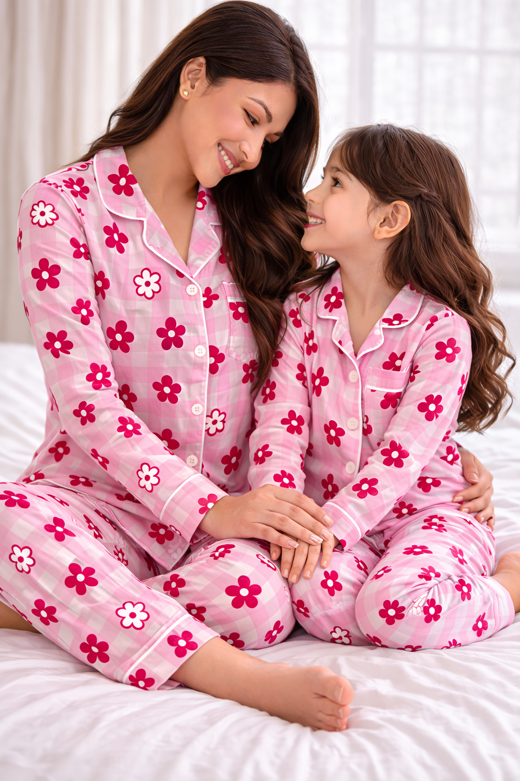 Pink Bloom Twinning Set