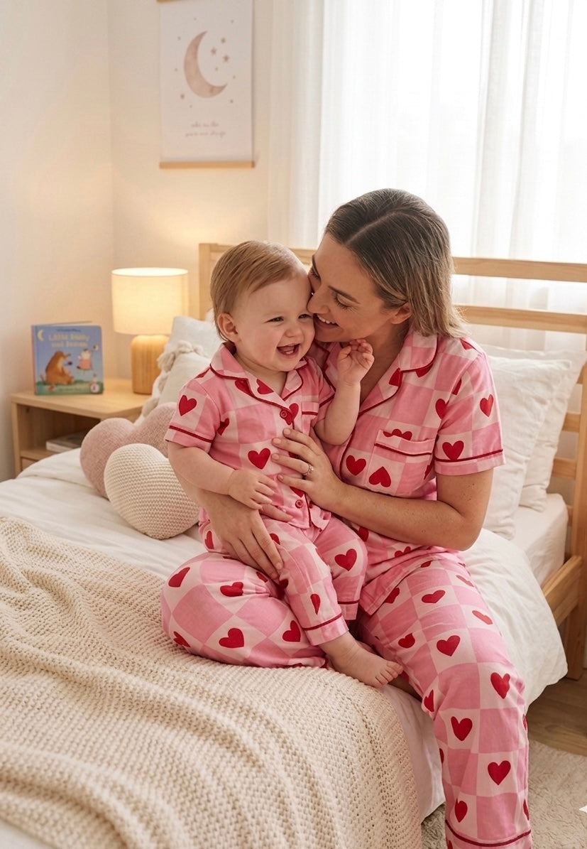 Happy Hearts Twinning Set