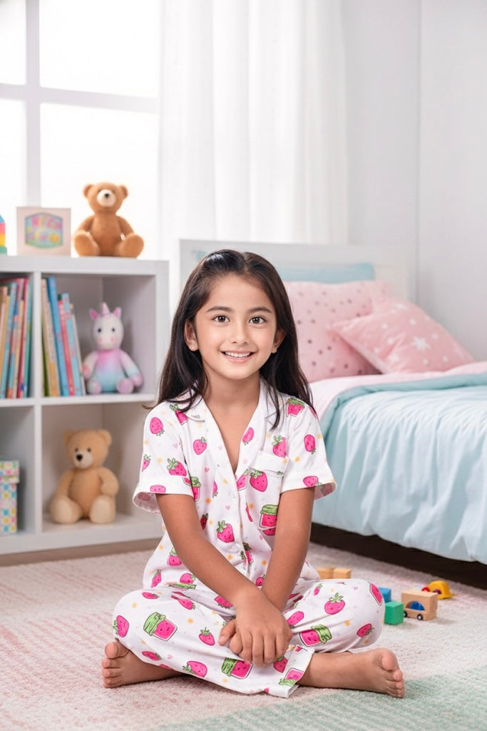 Berry Crush Nightsuit Set