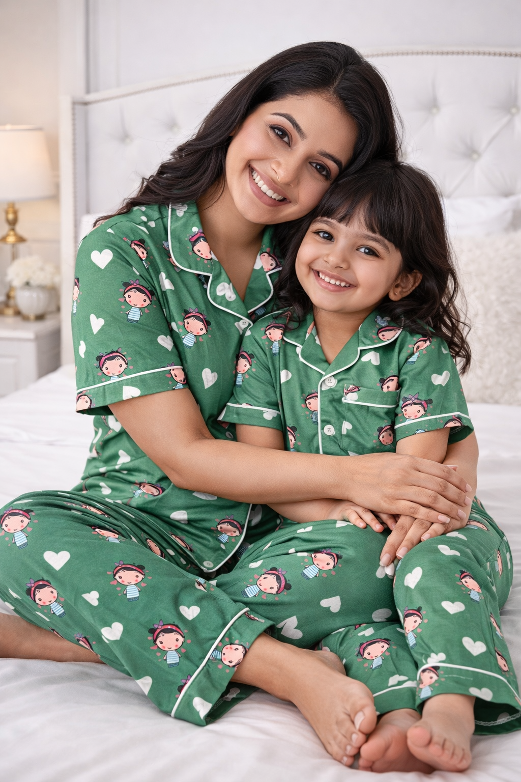 Dreamy Doll Twinning Set|Half Sleeves