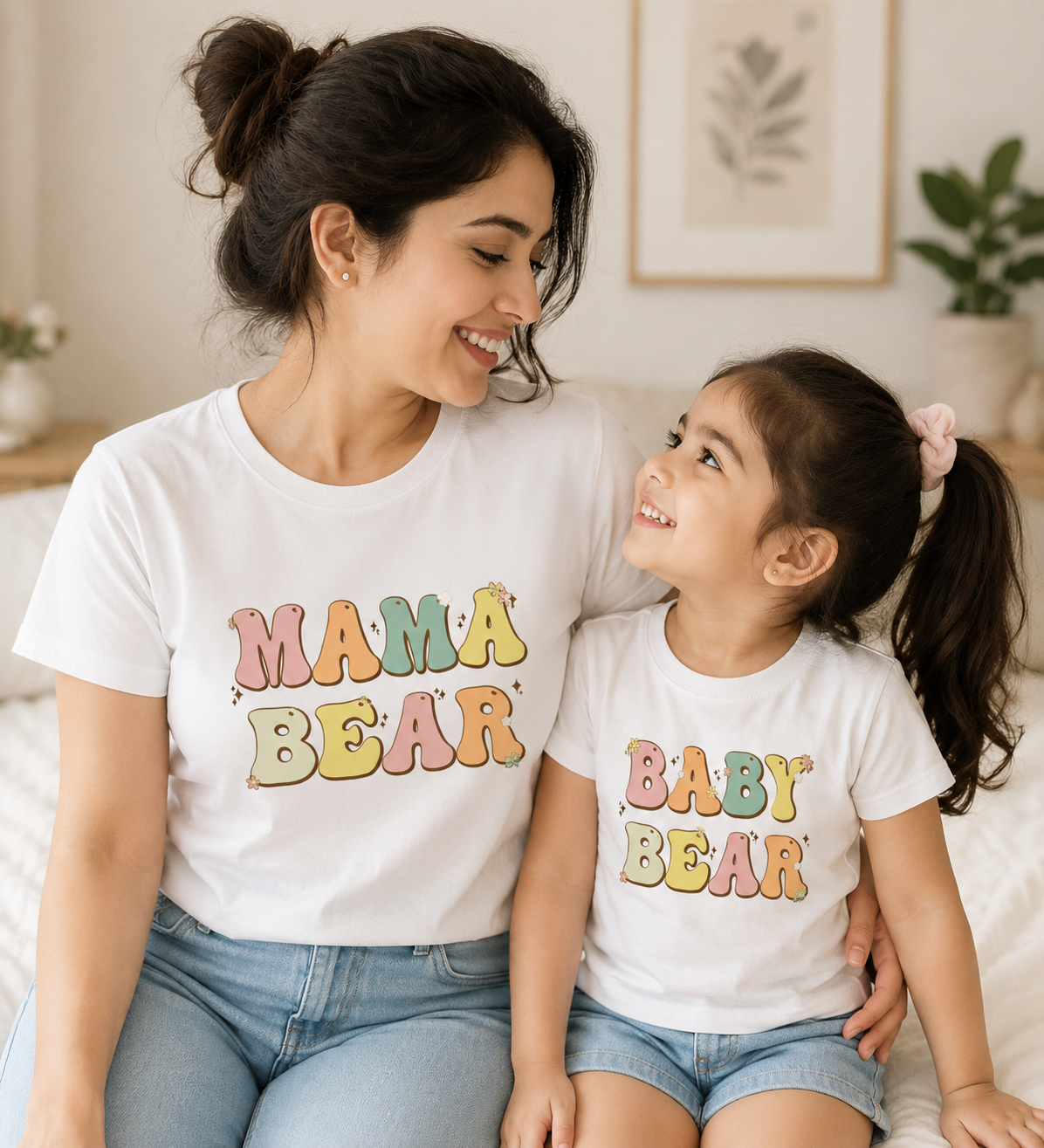 Mamabear & Babybear Twinning Tees