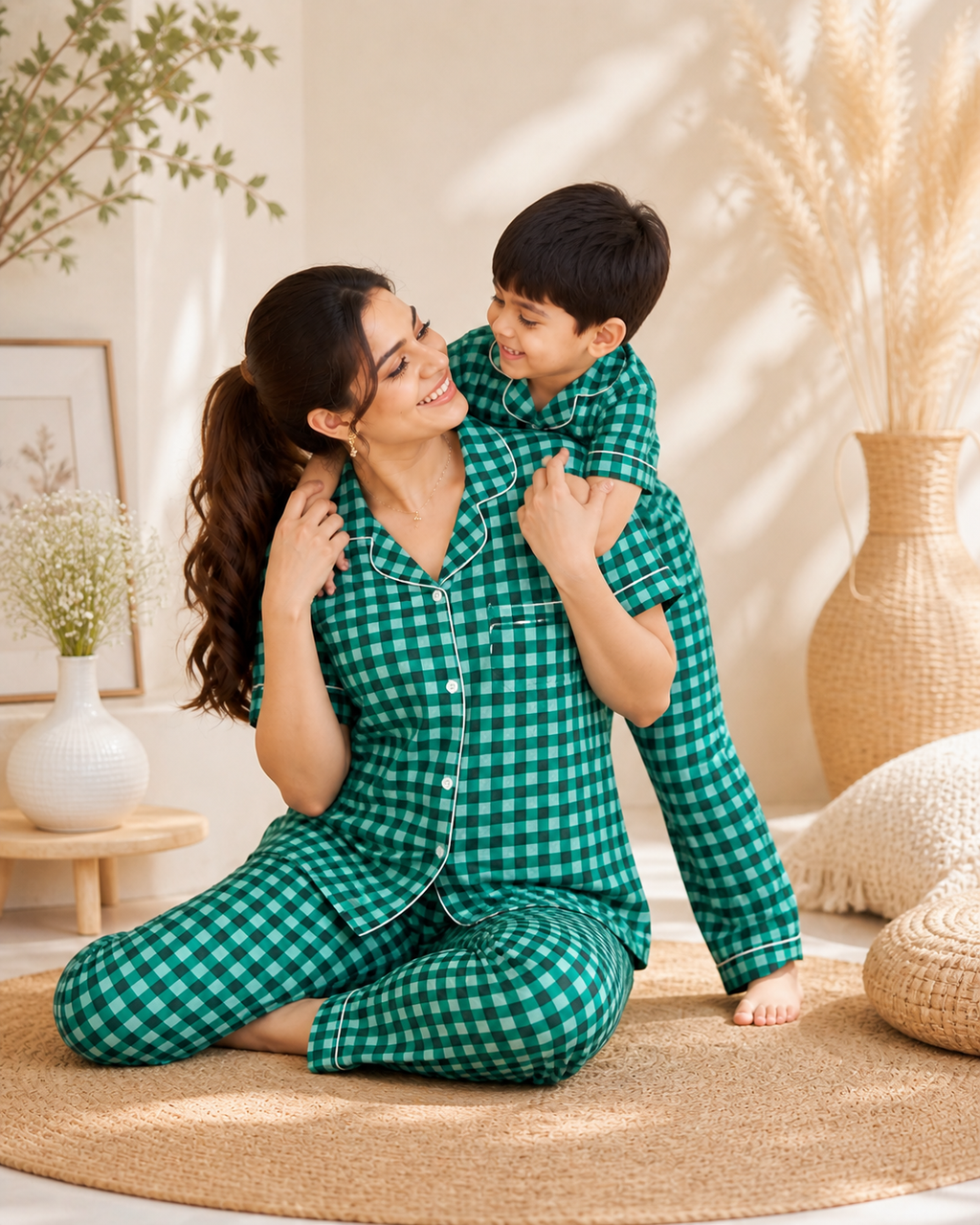 Evergreen Hugs Twinning Set