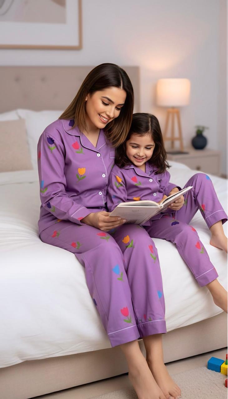 Pastel Petals Twinning Set