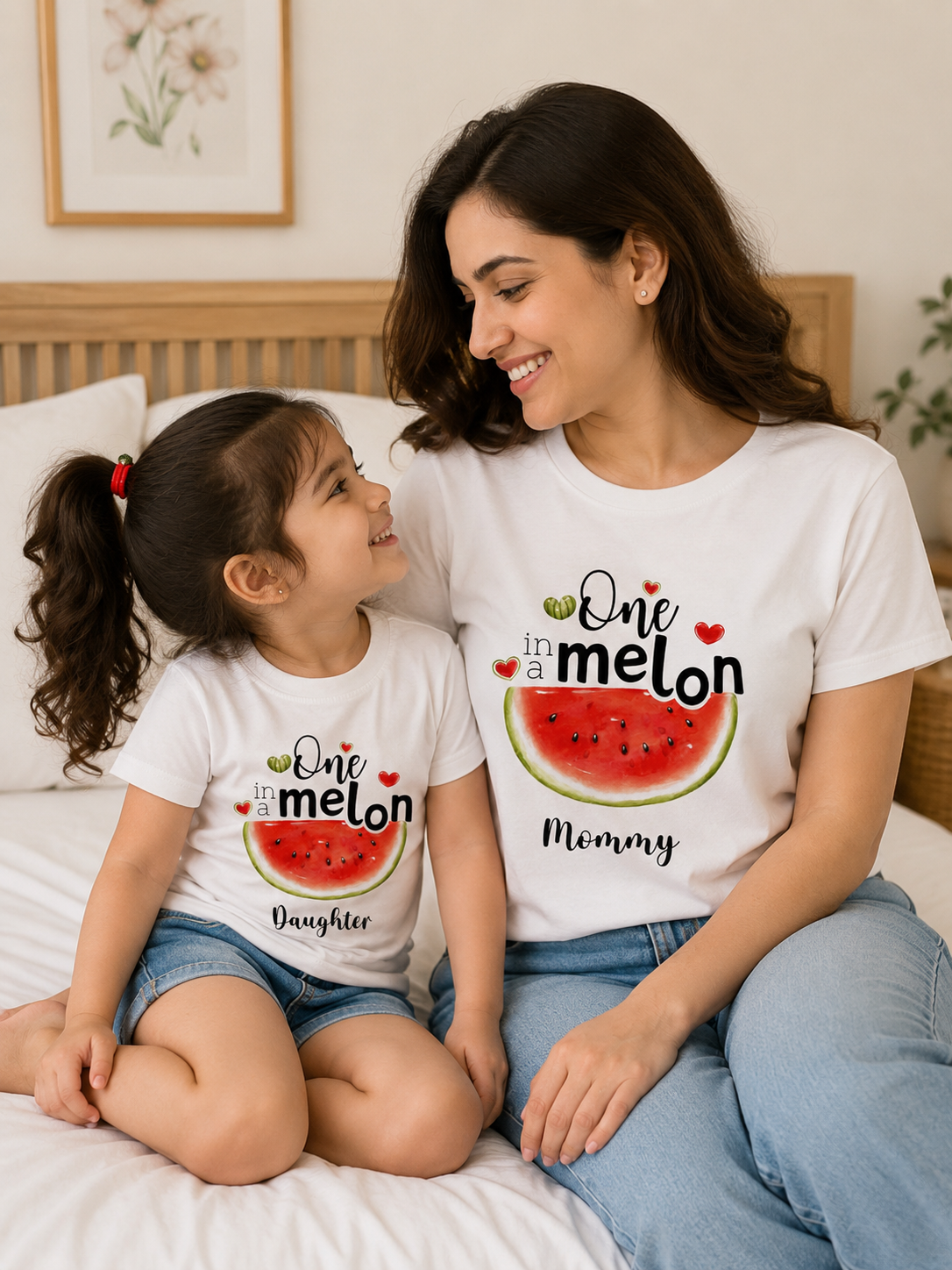 One in a melon Twinning Tees |Mother & Daughter