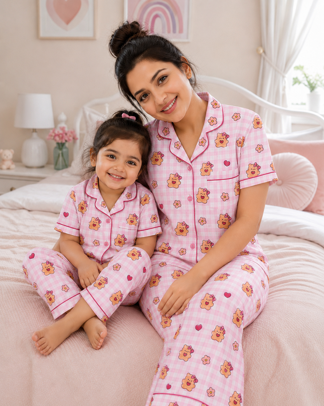 Gingham Giggles Twinning Set