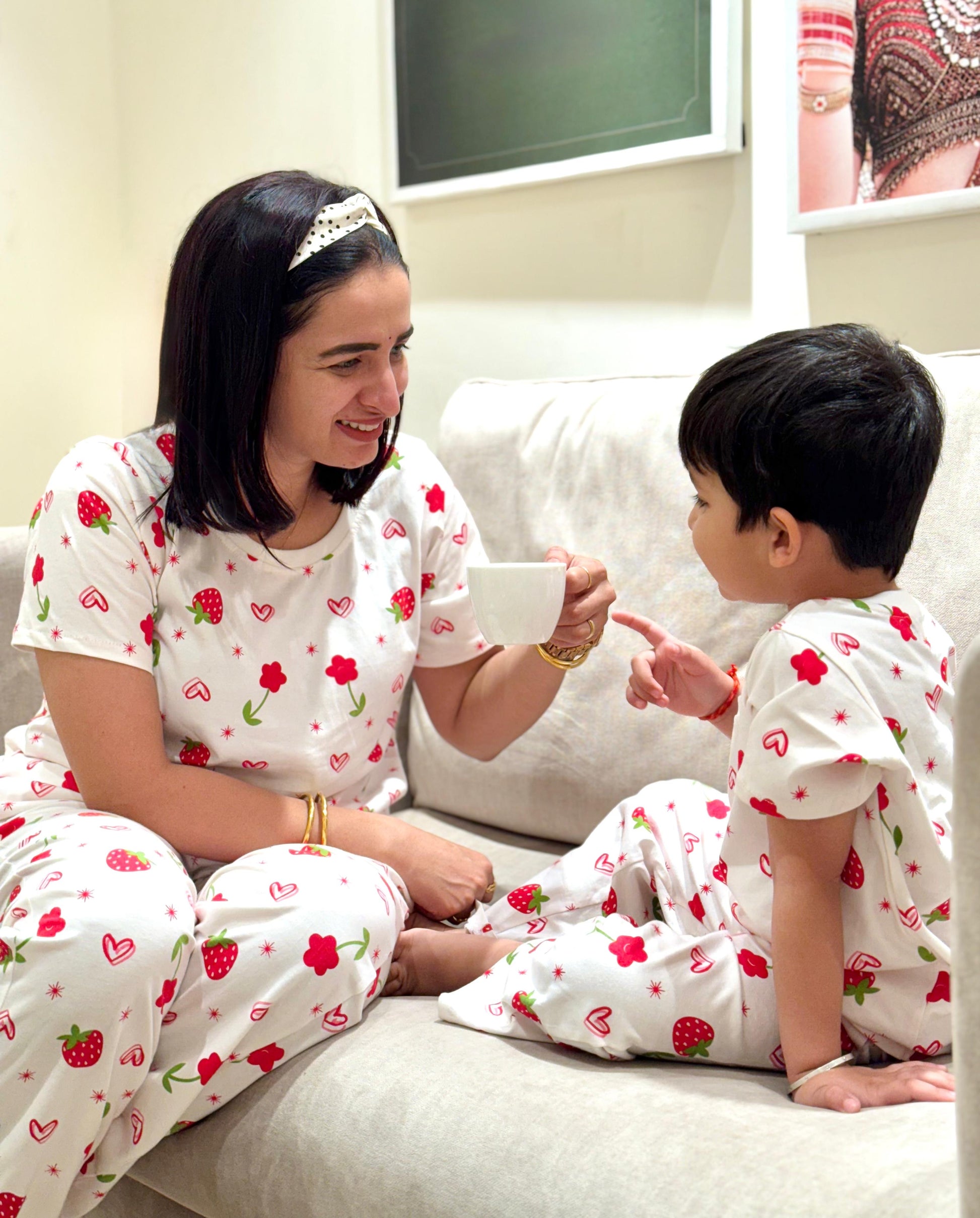 Berry Bloom Twinning Set - BabyAmour