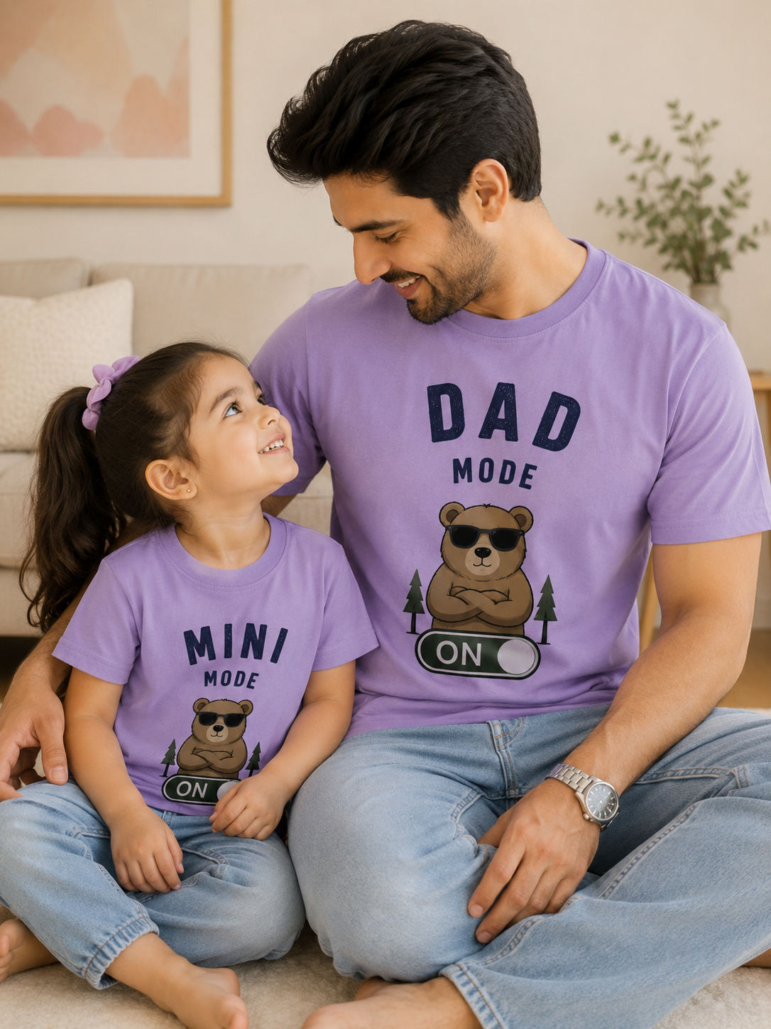 Dad & Mini Mode On Twinning Tees