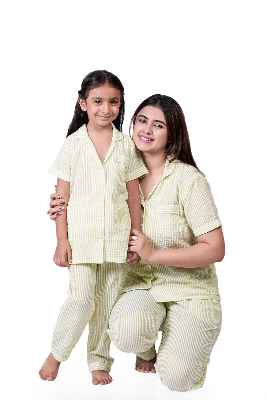 Lime Whisper Twinning Set BabyAmour