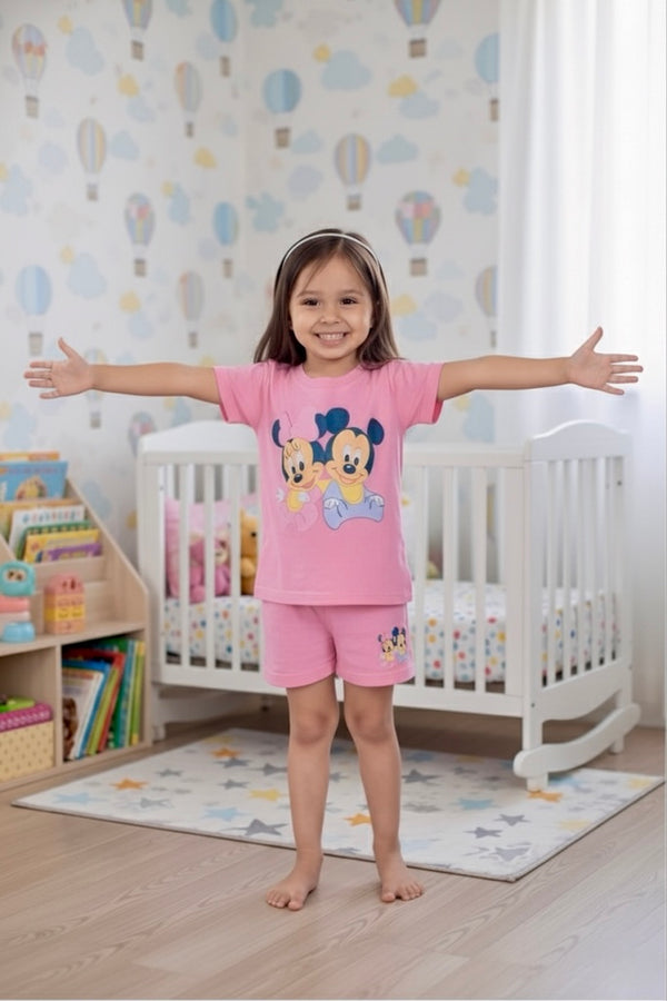Mighty Mickey & Minnie Shorts Set | Babies