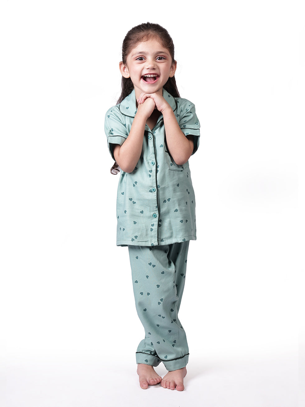 Dreamy Hearts Nightsuit Set BabyAmour