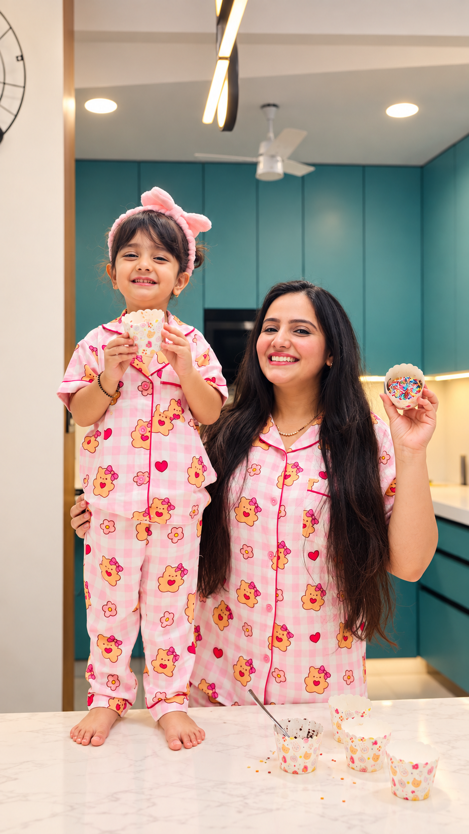 Gingham Giggles Twinning Set
