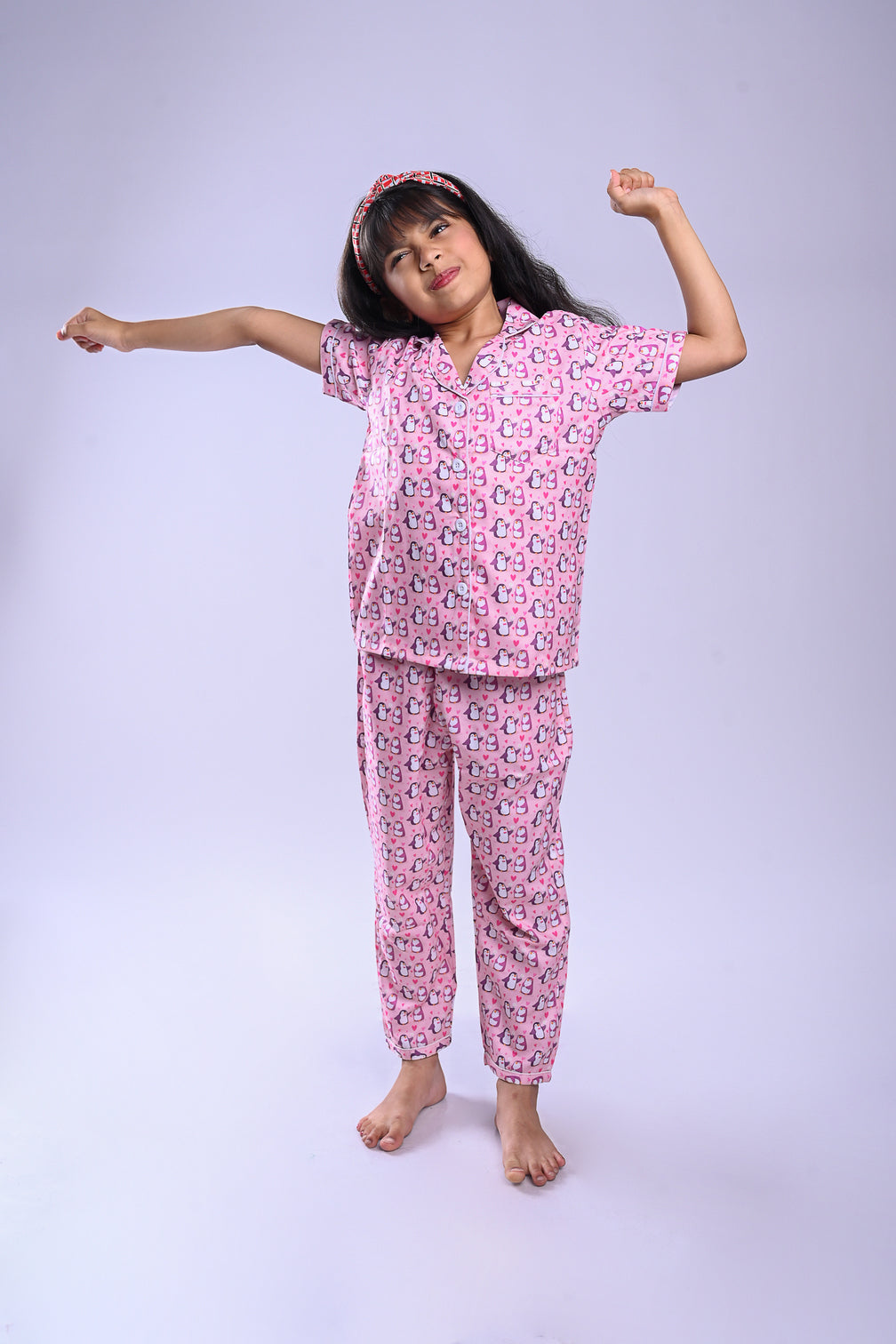 Penguin Party Nightsuit Set | Kids My Store
