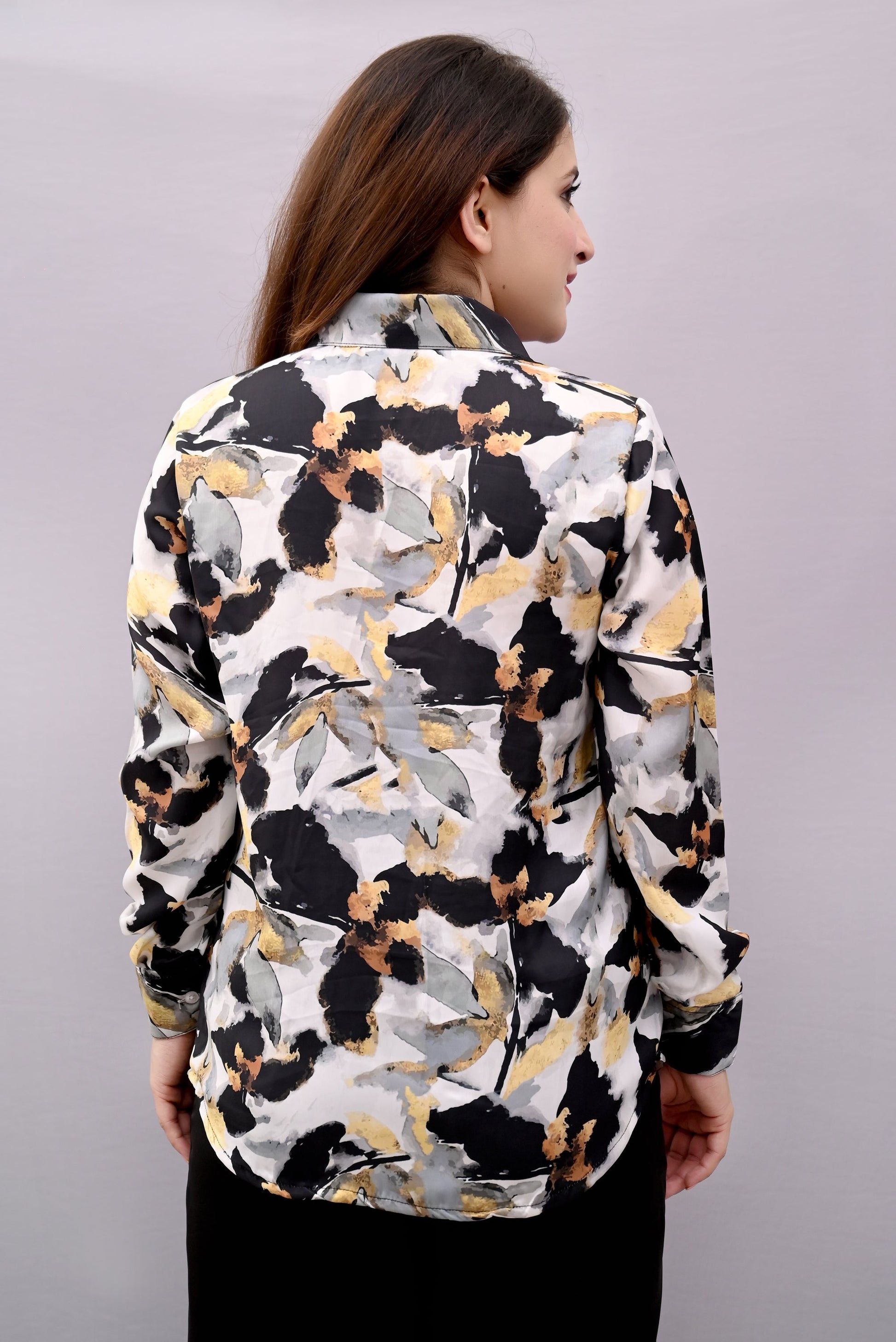 Elegant Noir | Shirt | Women