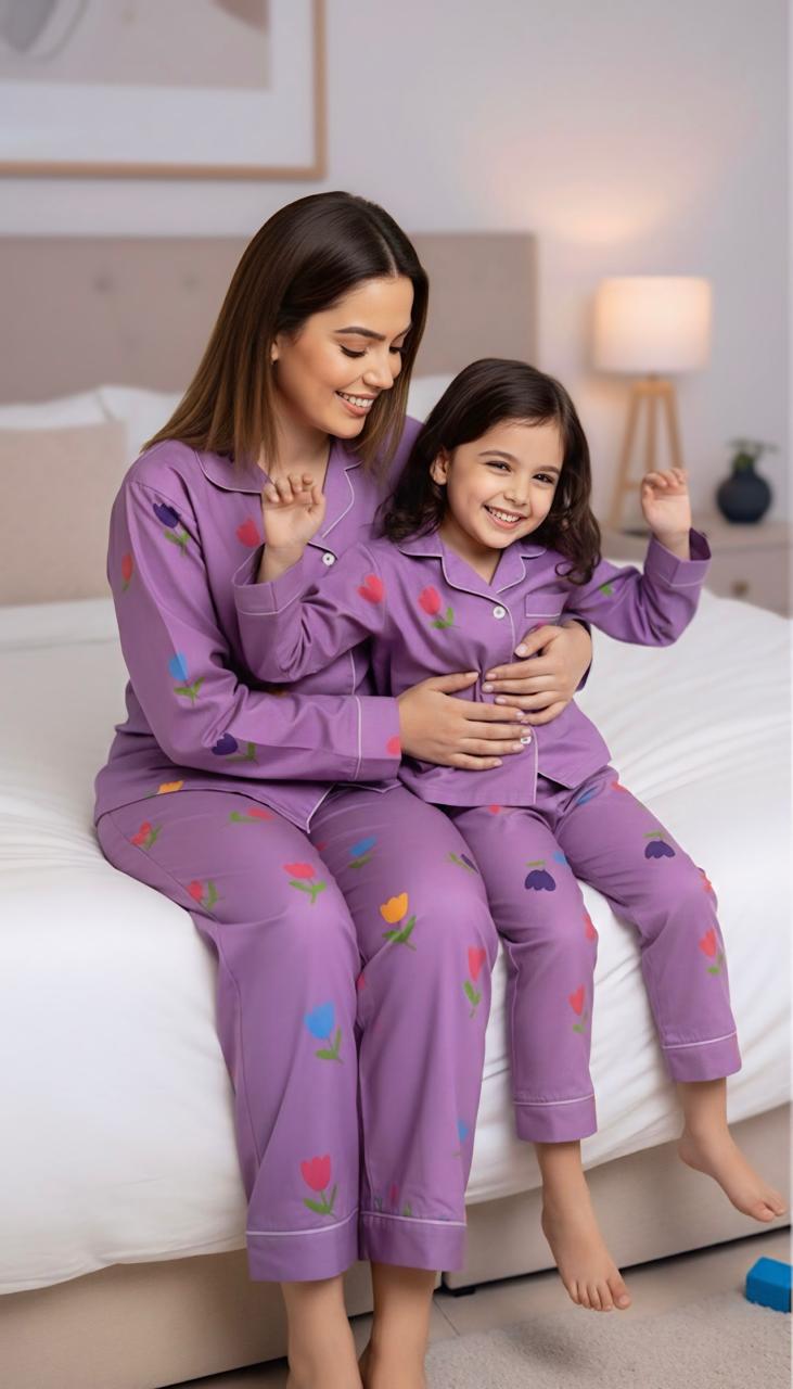 Pastel Petals Twinning Set